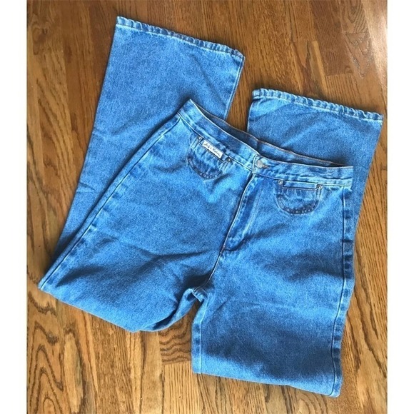 Judy’s Fashion, Medium Wash Flare Leg Jeans - Picture 1 of 6